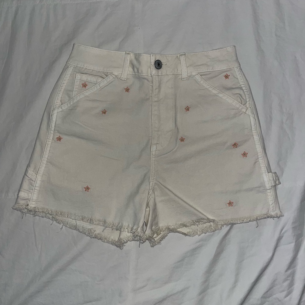 American Eagle Outfitters Embroidered Cargo Shorts